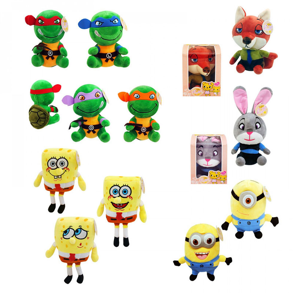 Повтаряща плюшена играчка (различни видове)