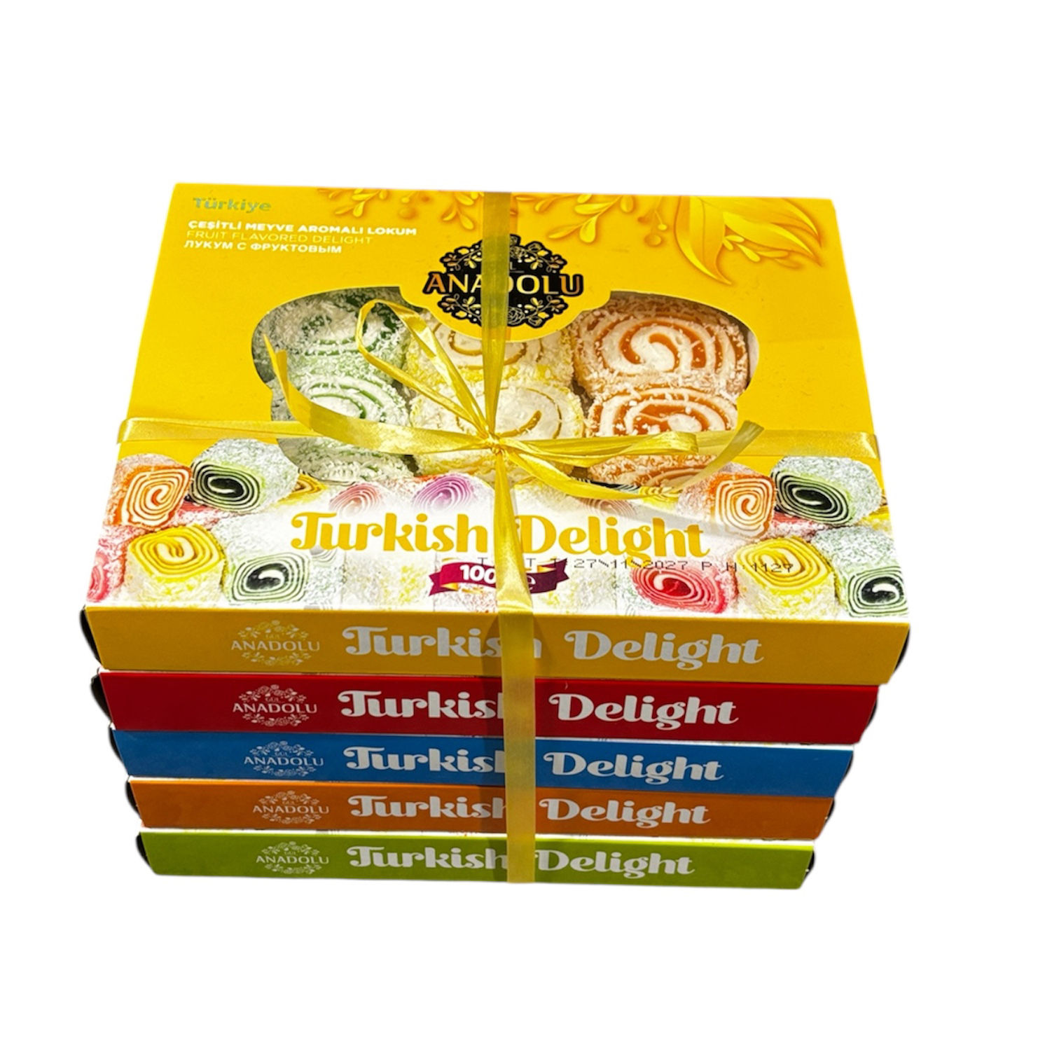 Турски локум Turkish delight 5Х100г колекция   