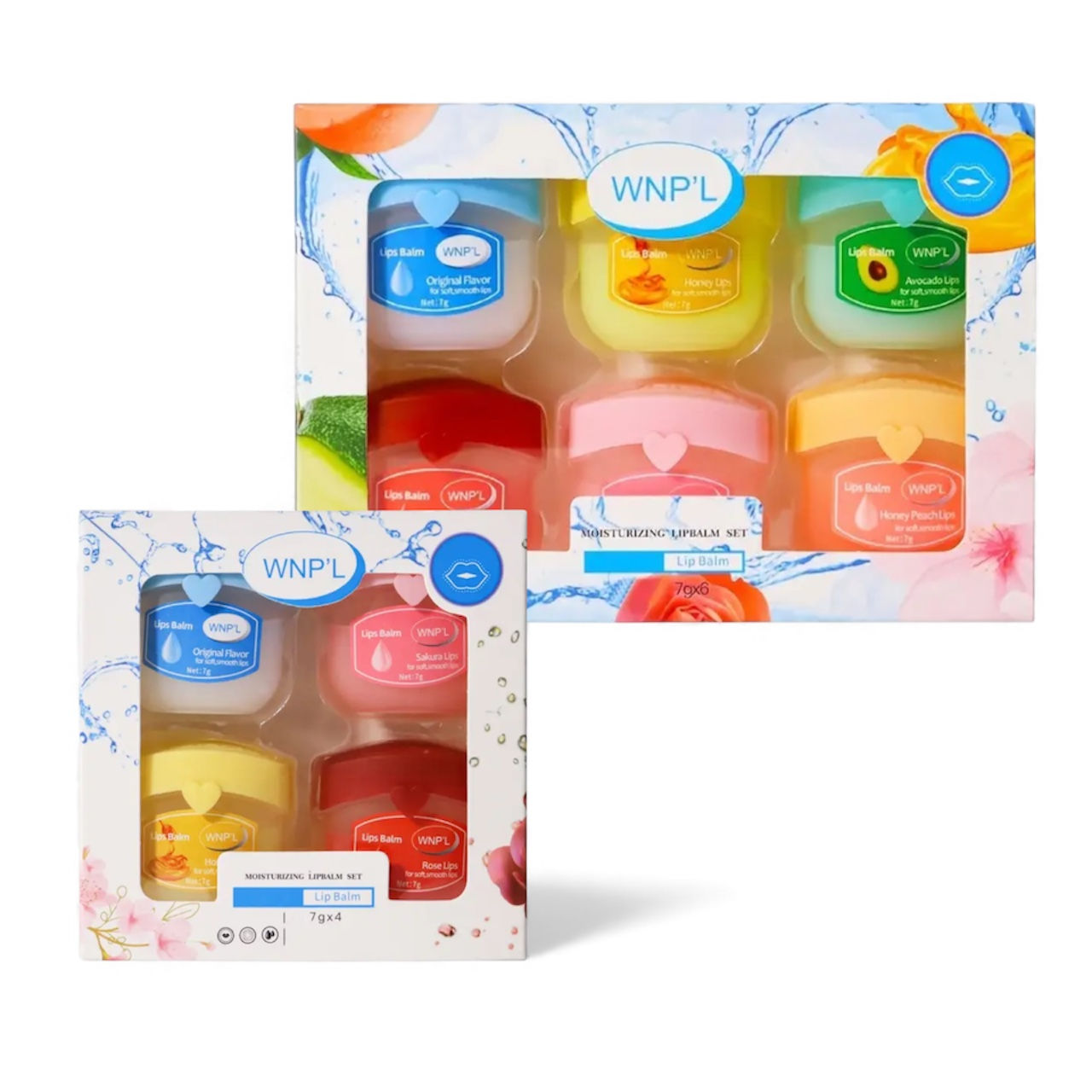 Подаръчен комплект балсам за устни в подаръчна кутия