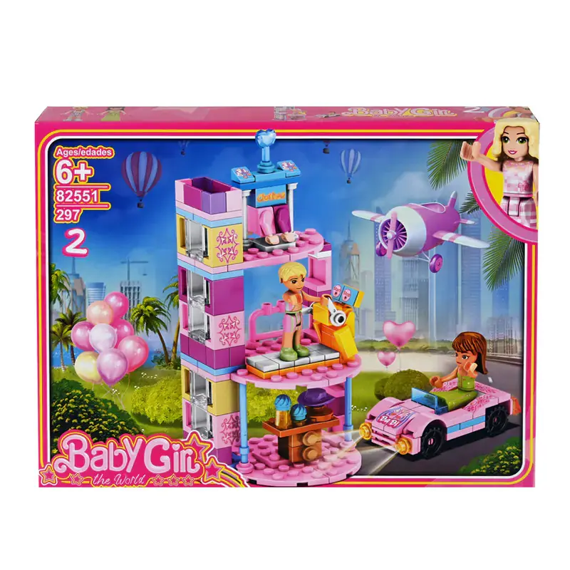 Миниатюра: Конструктор "Baby girl" 280+ части