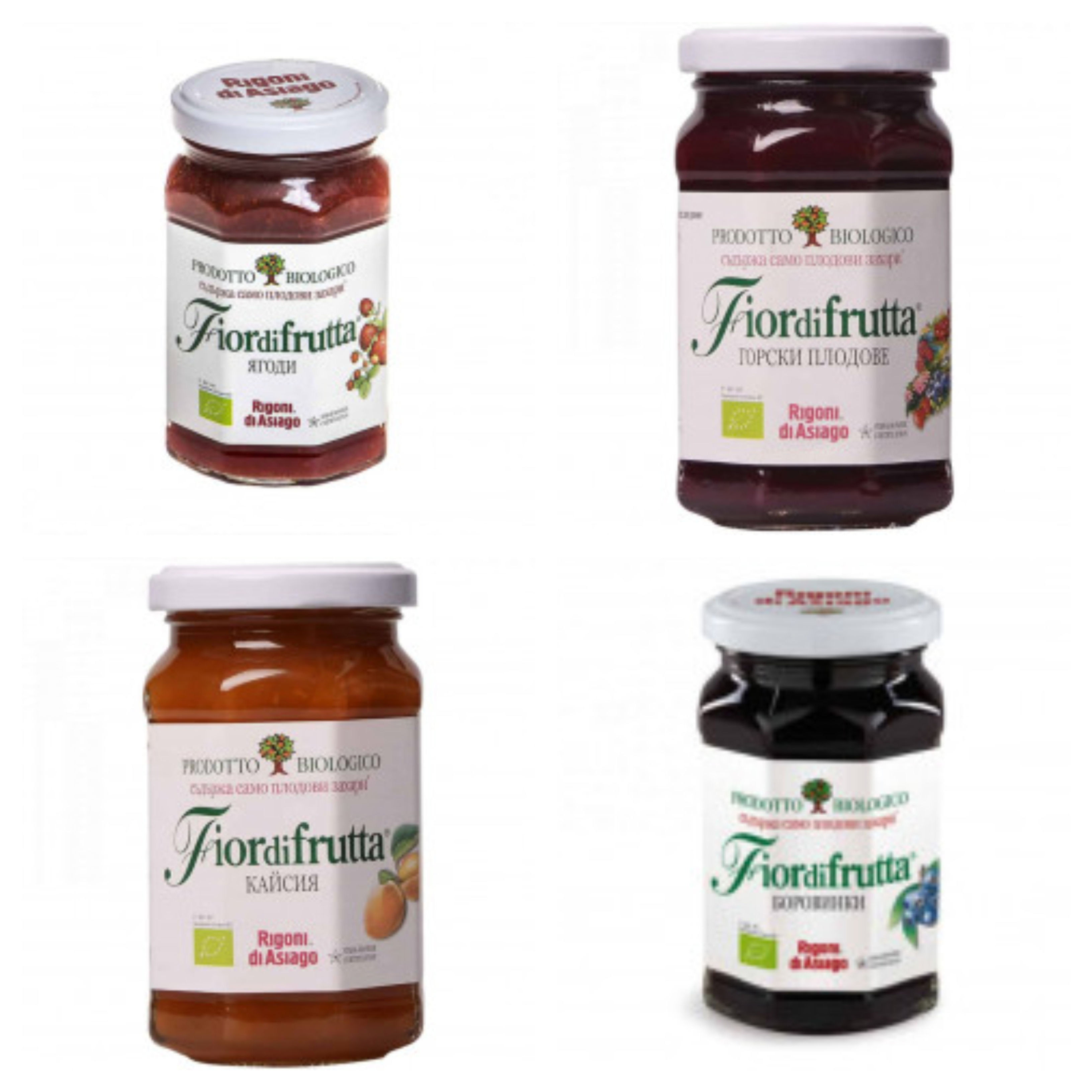 Био конфитюр Fior di Frutta без захар