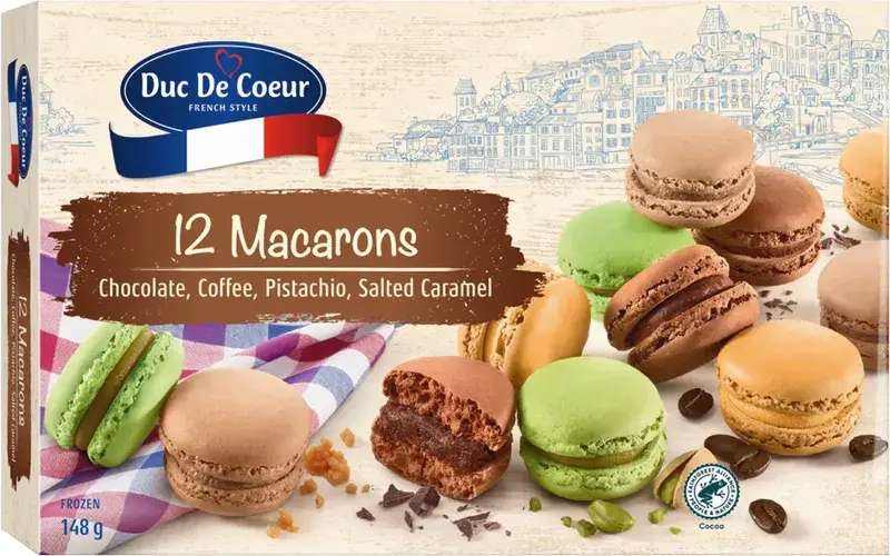 Миниатюра: Френски макарон 12бр.