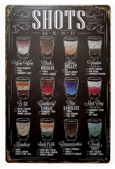 Миниатюра: Винтидж метална/дървена украса за стена