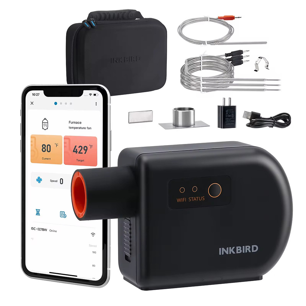 Sistema de control automático de temperatura Smoke Control para kamado