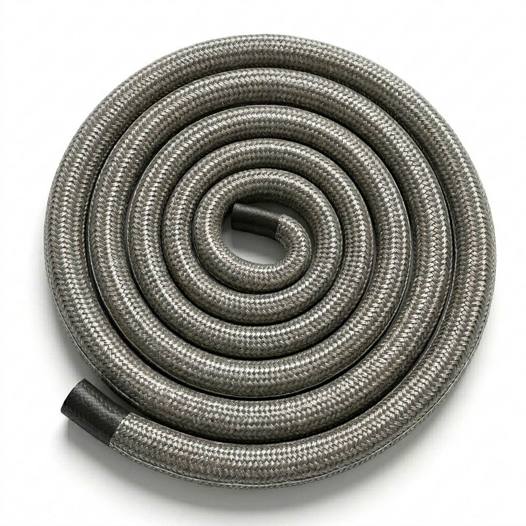 Burlete de fibra de vidrio doble capa para kamado OVO