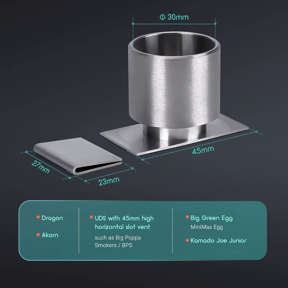 Miniatura: Sonda de temperatura para kamado con precisión de 0,5 grados