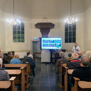 Participatieavond met bewoners over de herinrichting van de openbare ruimte