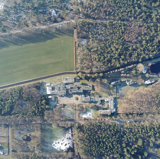 Luchtfoto van het projectgebied Huize Witven in Someren