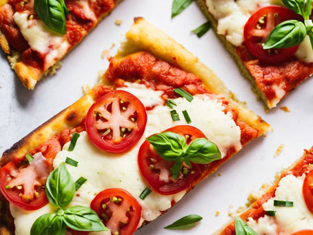 Cauliflower Crust Margherita Pizza
