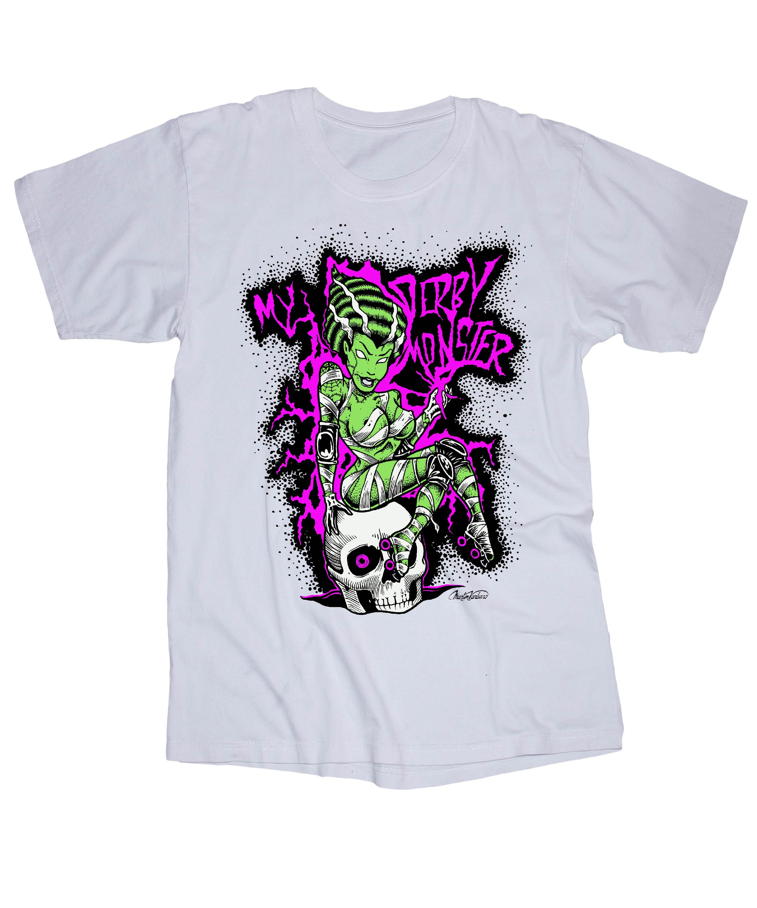 My Derby Monster white T-shirt