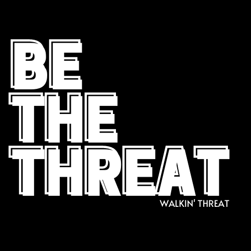 Thumbnail: Walkin' Threat "Be The Threat" Women's Crop Tee