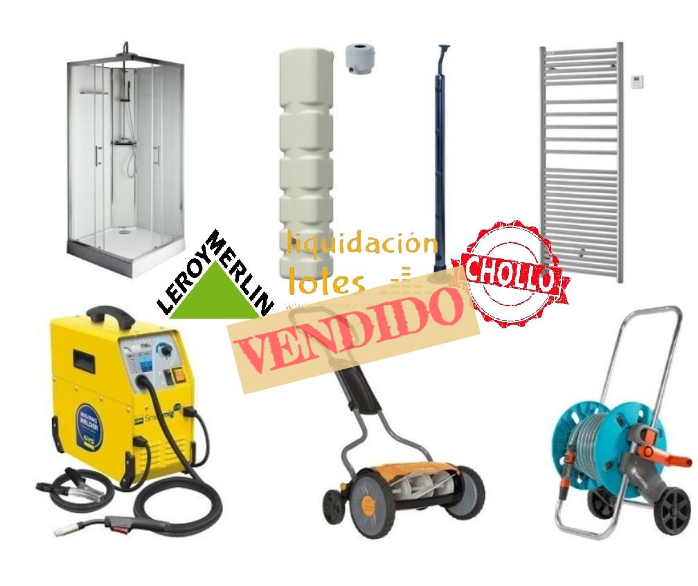 Lote devoluciones Leroy Merlin MIXTO