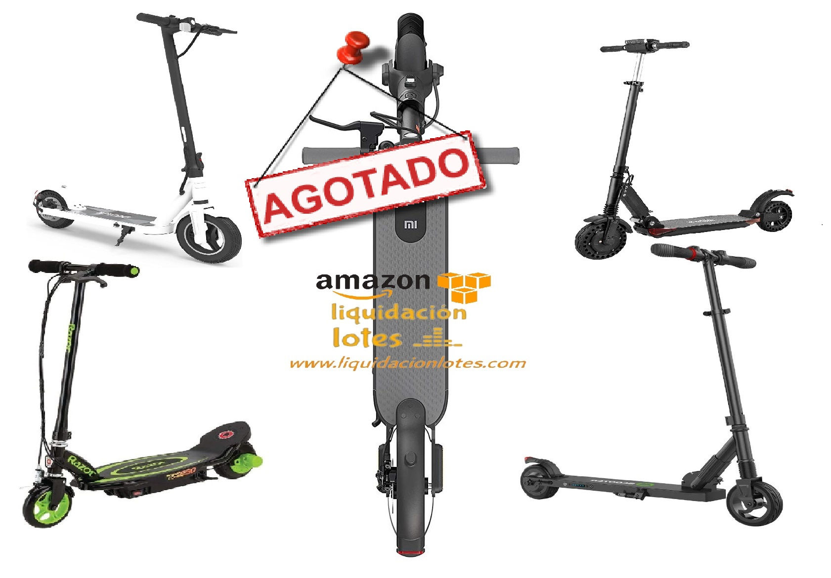Lote de Patinetes Electricos