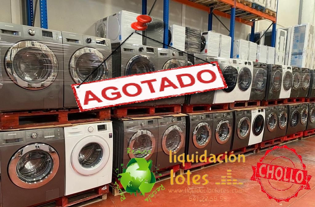 Lote Lavadoras Samsung y Hoover