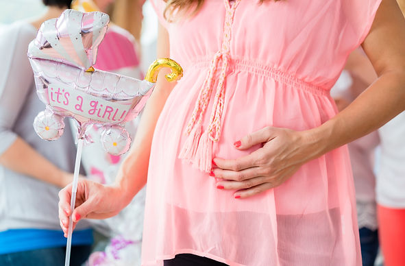 Pregnant Woman is reciving support during pregnancy