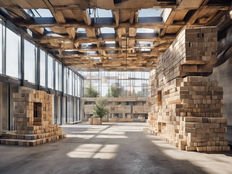 Flexible and Sustainable Construction: Recycled Blocks for Modern Spaces