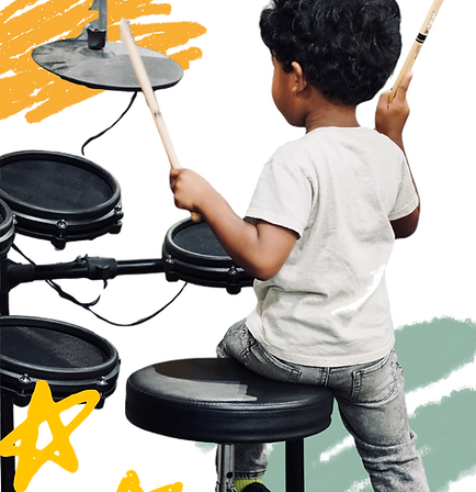 kid playing drums - no face (transparent bkgd).png