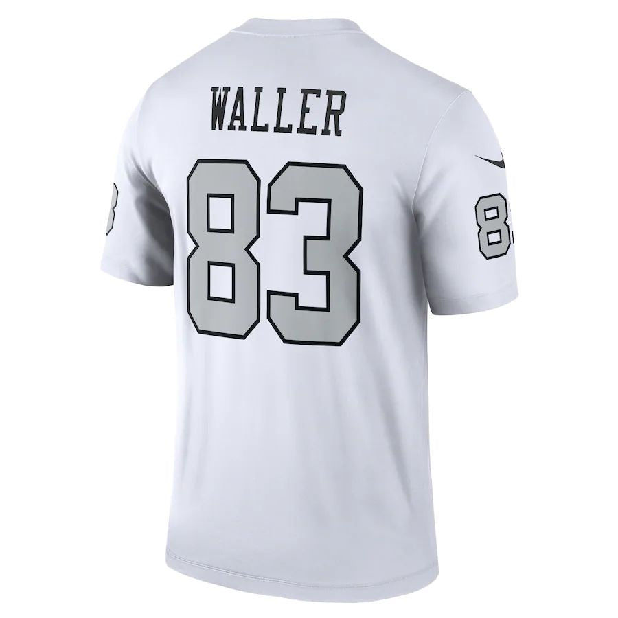 LV.Raiders #83 Darren Waller White Alternate Legend Jersey Stitched American Foo