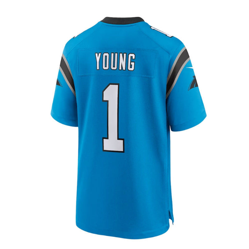 C.Panthers #1 Bryce Young 2023 Draft First Round Pick Alternate Game Jersey - Bl