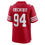 Thumbnail: SF.49ers #94 Charles Omenihu Scarlet Game Player Jersey Stitched American Footba