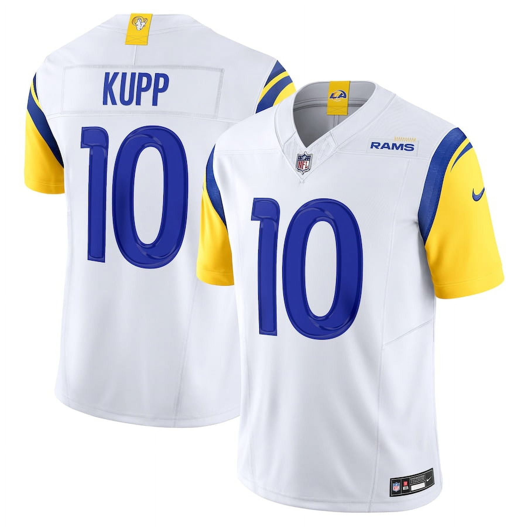 Men's Los_Angeles_Rams Cooper Kupp White Vapor F.U.S.E. Limited Jersey