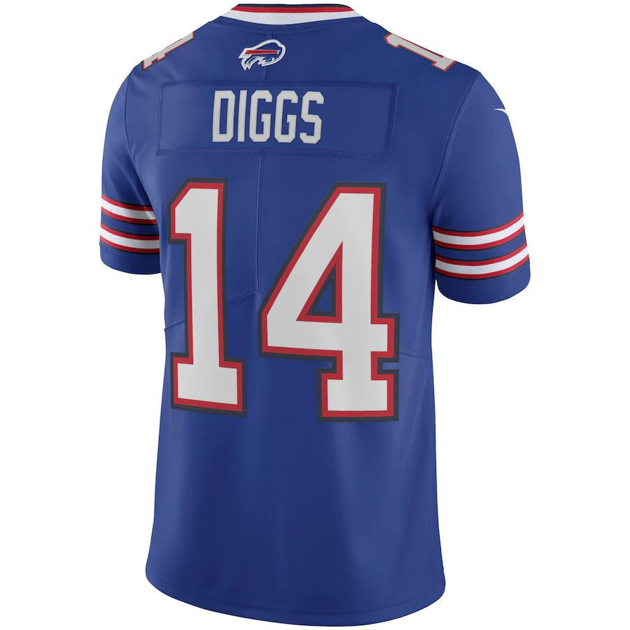 B.Bills #14 Stefon Diggs Royal Vapor Limited Jersey American Stitched Football J