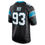 Thumbnail: C.Panthers #93 Bravvion Roy Black Game Jersey Stitched American Football Jerseys
