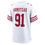 Thumbnail: SF.49ers #91 Arik Armstead White Player Game Jersey Stitched American Football J
