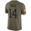 Thumbnail: B.Bills #14 Stefon Diggs Olive 2022 Salute To Service Limited Jersey American St