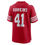 Thumbnail: SF.49ers #41 Tayler Hawkins Scarlet Game Player Jersey Stitched American Footbal