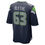 Thumbnail: S.Seahawks #63 Austin Blythe College Navy Game Jersey Stitched American Football