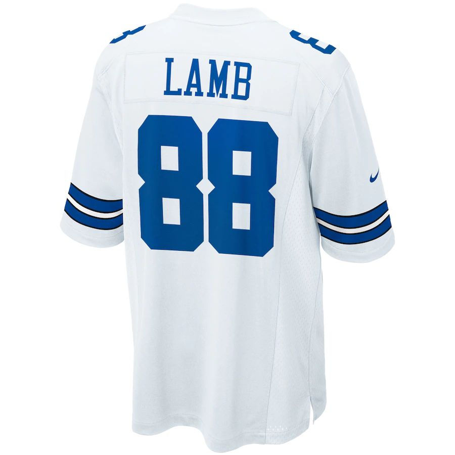 D.Cowboys #88 CeeDee Lamb White Alternate Game Jersey Stitched American Football