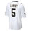 Thumbnail: NO.Saints #5 Jarvis Landry White Player Game Jersey Stitched American Football J