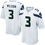 Thumbnail: S.Seahawks #3 Russell Wilson White Game Jersey Stitched American Football Jersey
