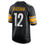 Thumbnail: P.Steelers #12 Terry Bradshaw Black Retired Player Game Jersey Stitched American