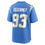 Thumbnail: LA.Chargers #93 Otito Ogbonnia Powder Blue Game Player Jersey Stitched American 