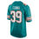 Thumbnail: M.Dolphins #39 Larry Csonka Aqua Retired Player Jersey Stitched American Footbal