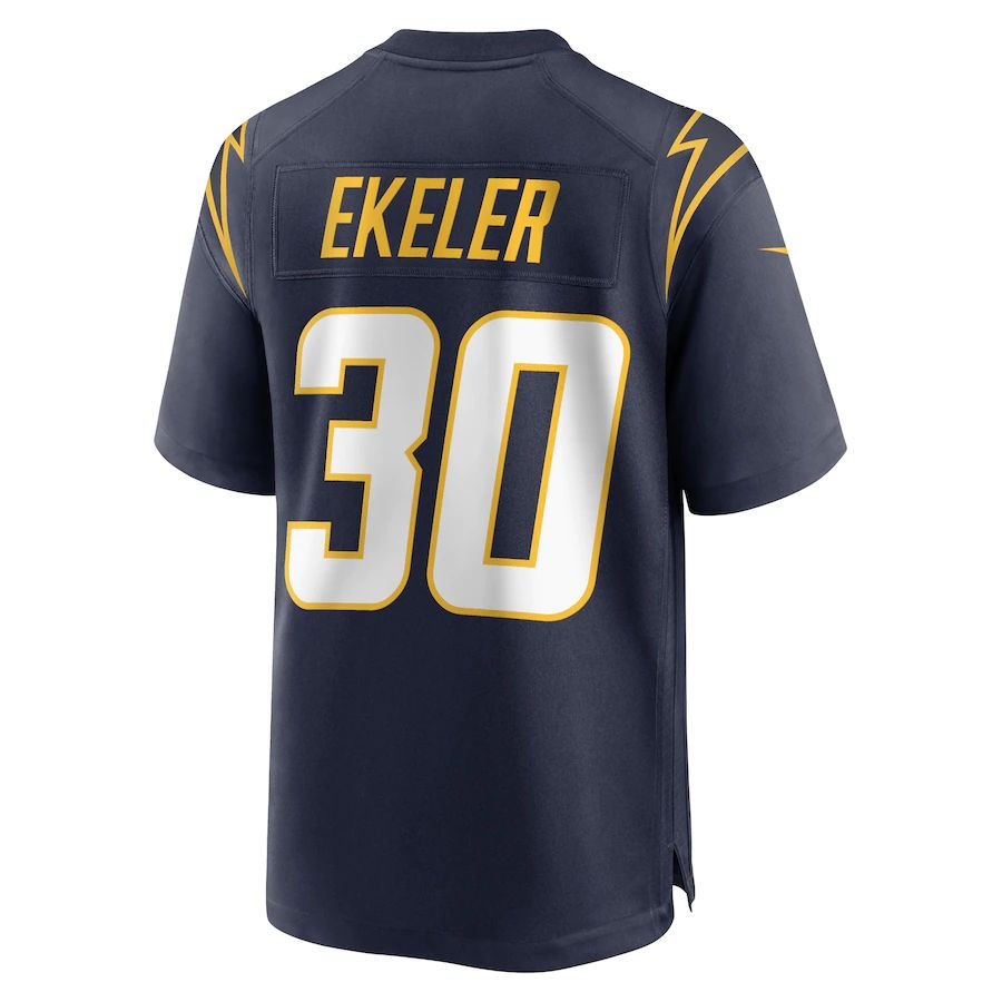 LA.Chargers #30 Austin Ekeler Navy Game Jersey Stitched American Football Jersey