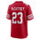 Thumbnail: SF.49ers #23 Christian McCaffrey Scarlet Game Player Jersey Stitched American Fo
