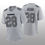 Thumbnail: LV.Raiders #28 Josh Jacobs Gray Atmosphere Fashion Game Jersey Stitched American