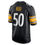 Thumbnail: P.Steelers #50 Malik Reed Black Game Player Jersey Stitched American Football Je