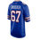 Thumbnail: B.Bills #67 Nick Broeker Home Game Jersey - Royal American Stitched Football Jer