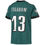 Thumbnail: P.Eagles #13 Travis Fulgham Midnight Green Game Jersey Stitched American Footbal
