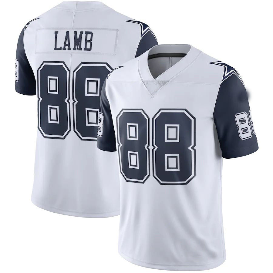 D.Cowboys #88 CeeDee Lamb White 2nd Alternate Vapor Limited Jersey Stitched Amer