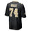 Thumbnail: NO.Saints #74 James Hurst Black Game Jersey Stitched American Football Jerseys