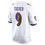 Thumbnail: Men's Baltimore_Ravens Justin Tucker White Game Jersey