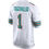 Thumbnail: M.Dolphins #1 Tua Tagovailoa White 2nd Alternate Game Jersey Stitched American F