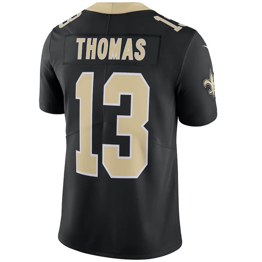 NO.Saints #13 Michael Thomas Black Vapor Untouchable Limited Player Jersey Stitc