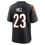 Thumbnail: C.Bengals #23 Daxton Hill Black 2022 Draft First Round Pick Game Jersey Stitched