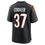 Thumbnail: C.Bengals #37 Yusuf Corker Black Game Player Jersey Stitched American Football J